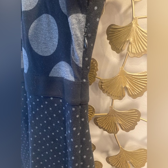 Fred Perry Black and Gray Polka Dot mini dress - Picture 4 of 4